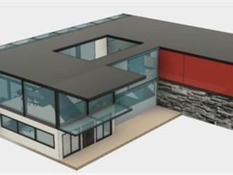 A building render